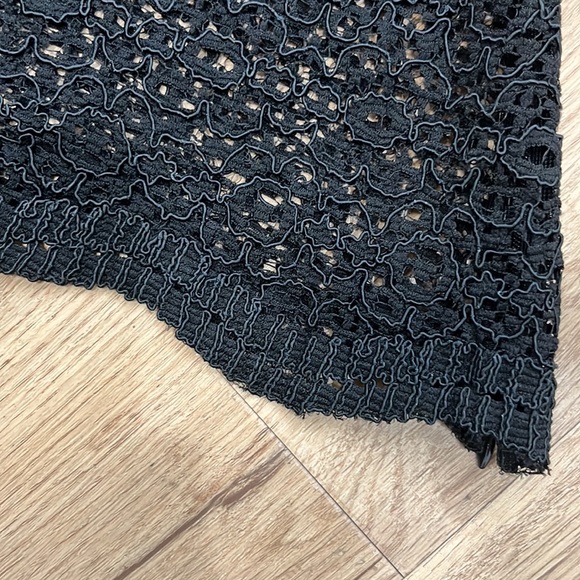 Elie Tahari Top NWT Small Hidden Zipper Black - Picture 3 of 9